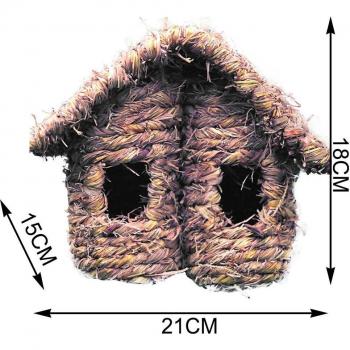 Kolibri-Nest aus handgefertigtem Holz