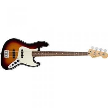 Fender Player Jazz Electric Bass Guitar, Pau Ferro, 3-Color Sunburst
