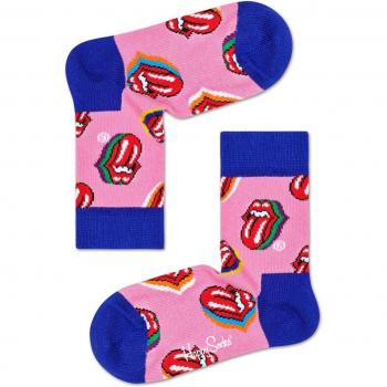 Calcetines Rosa de Rolling Stones para Niños con Diseño Candy Kiss