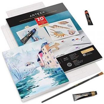 Säurefreier Holzzellstoff‑Block 17,8 × 21,8 cm – 300 g/m²