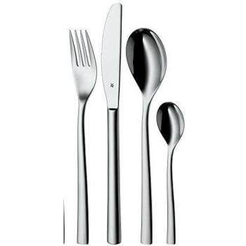 WMF Palermo 6‑Pers.-Besteckset – 24‑teilige Monobloc‑Auswahl aus poliertem Cromargan Edelstahl, spülmaschinenfest