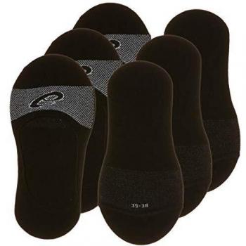 Calcetines ASICS 3 PARES Secret, Color Negro