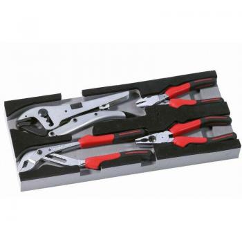 Kit de Espuma 1/3 con 4 Tornillos Cromados SAM – P21J4M