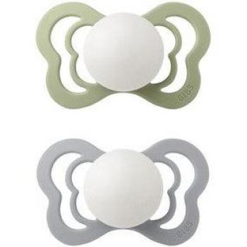 Ciuccio BIBS Sage e Cloud Glow 0-6 mesi