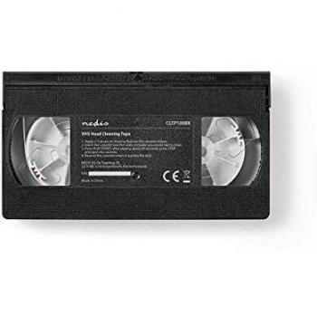 VHS Reinigungskassette Kopfreinigungsband Videokopf Reinigung Videorecorder 20ml