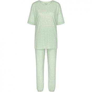 Triumph Pyjama 10214839 Grün Relaxed Fit