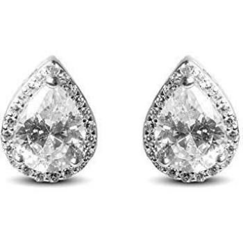 Pendientes Luxenter Theli en plata 925 con circonita brillante