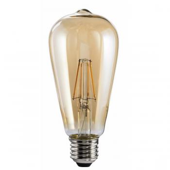 Xavax E27 Vintage LED-Filament 600lm 47W Warmweiß dimmbar