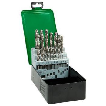 Metallbohrer HSS-G DIN 338 25 Stück