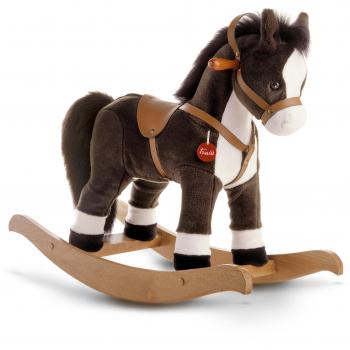 Peluche cheval à bascule Trudi Marron 34x58x78cm