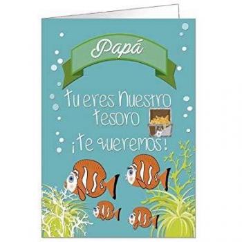 Postal Papá Brillante 24x35 cm