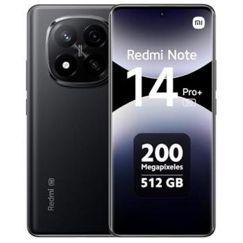 Xiaomi Redmi Note 14 Pro+ 5G 200MP AI‑Kamera – Black, 512 GB