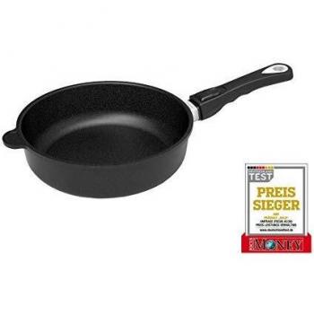 Poêle à frire aluminium fondue, idéale pour plaques à induction – 24 x 19 cm