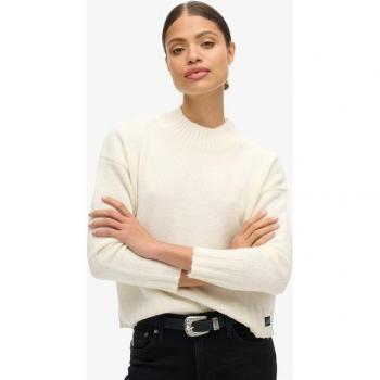 Superdry Essential Mock Neck Jumper für Damen, Größe L