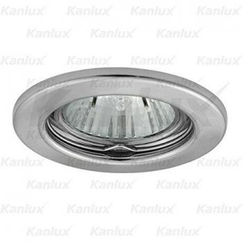 Spot Plafonnier Chrome GU10 IP20 Rond