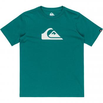 Quiksilver Jungen T-Shirt EV Comp Logo petrol 158-164