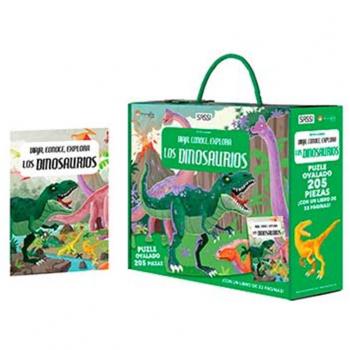 Puzzle 205 Piezas Dinosaurios 69717 MANOLITO BOOKS