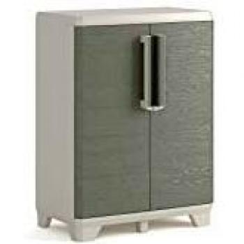 Chambre d’Intérieur : Armoire Basse KETER – Style Wood Grain