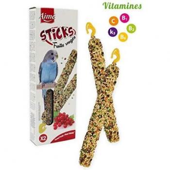 Tyrol Parakeet Treat Stick with Forest Fruits