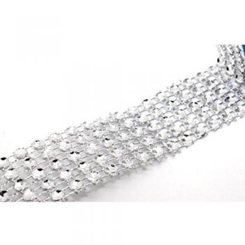 Crystal Shine Band – 5 rows × 2 m – Cake, Wedding, and Event Decoration