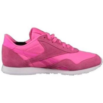 Sneakers Reebok Cl Slim Metal Donna EU 38,5 Rosa e Bianco