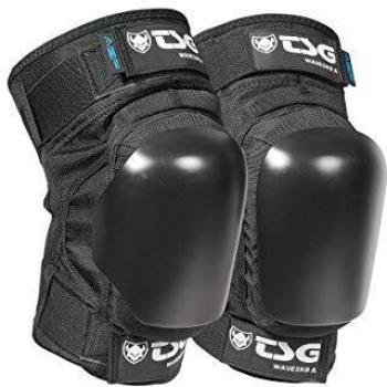 Wavesk8 TSG Black Bike Knee Armor