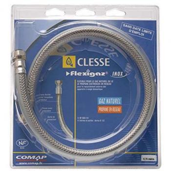 Flexible Inox Gaz Naturel 1,5 m Clesse