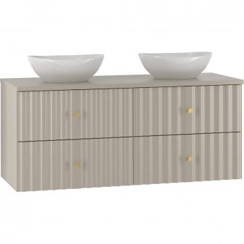 Mobile Izae Cachemire 120 cm: Lavabo Doppio per Bagno