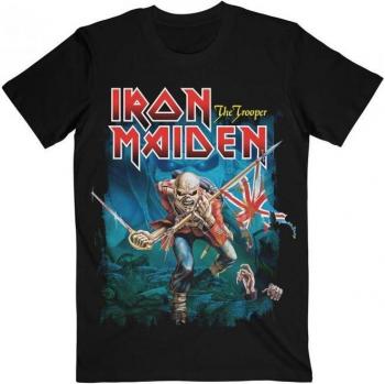 Iron Maiden The Trooper – T‑shirt in cotone nera