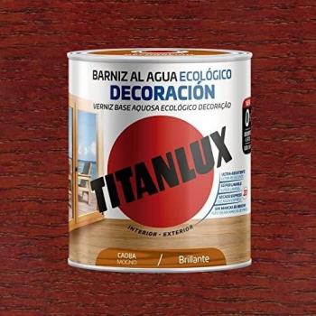 Barniz Brillante Ecológico Caoba 750 ml