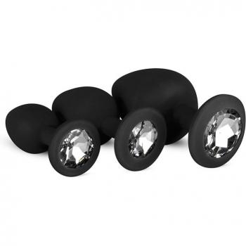 Pack de 3 plugs anaux