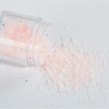 10g 2mm Matte Flat Round PVC Sequins for Sewing
