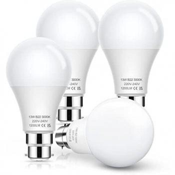 Non-Dimmable B22 GLS LED Light – 13W, 1200 Lumens, 3000K
