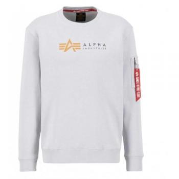 Industries Alpha Label Sweatshirt – Grey, Medium, Men’s