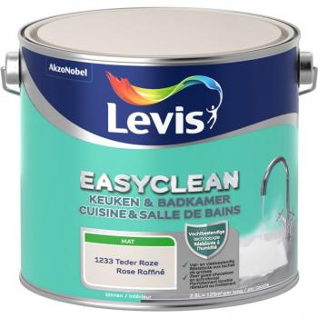 Peinture Décor Rose Mate 2,5 L – Levis EasyClean