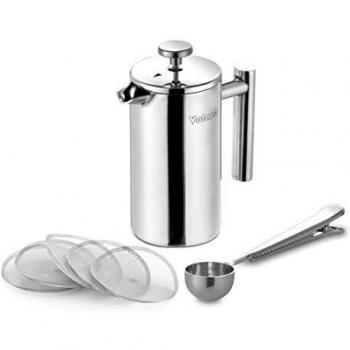 Velaze 350ml French Press Coffee Maker