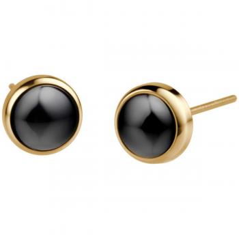 Aretes Bering en PVD Dorado