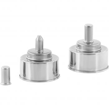 Stainless Steel Spirit Burner Set 0.2 L