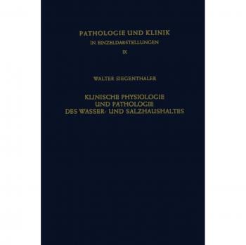 Klinische Physiologie und Pathologie des Wasser