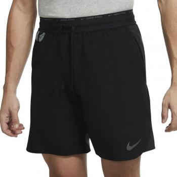 Pantalón corto Nike Pro Dri-FIT Flex Rep para hombre en negro, talla L