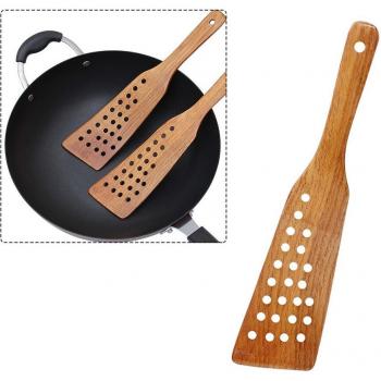 24-Hole Non-Stick Pan Wooden Shovel