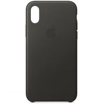 Funda para iPhone X Carbón vegetal, Gris