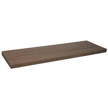 Repisa de Pared HERSIG en Madera Color Negro