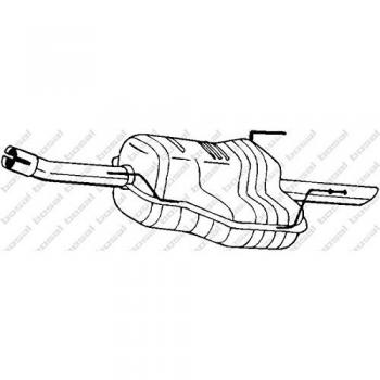 Bosal 185-481 Rear Silencer