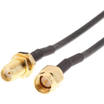 Conector Coaxial SMA Macho a Hembra 20M