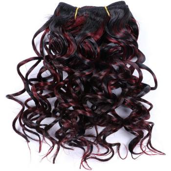 Extensiones de Pelo Sintético Rizado para Mujer