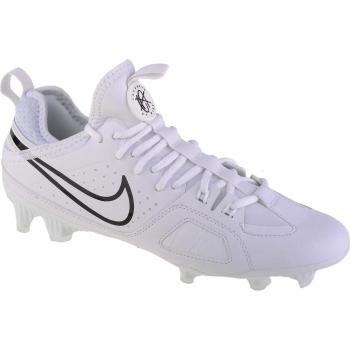 Nike Huarache 9 Varsity Lax FG, calzature da calcio bianche per uomo