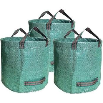 Sacs de Déchets de Jardin avec Poignées Renforcées