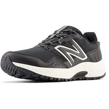 New Balance 410 V8 Trail Running Shoe Black & White for Women 38