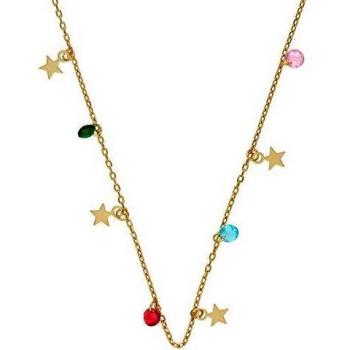 Córdoba Joyas Gargantilla de Estrellas Swarovski Gold